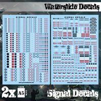 GREEN STUFF WORLD Waterslide Decal Sheet - Signal Decals