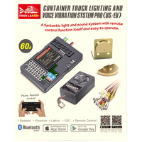 GT Power Container Truck Light & Voice Vibration System 60 AMP Bluetooth