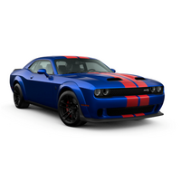 GT Spirit 1/18 Indigo Blue 2021 Dodge Challenger Super Stock