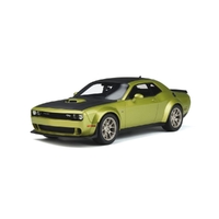 GT Spirit 1/18 Green Dodge Challenger R/t Scat Pack Wide Body 50th Anniversary
