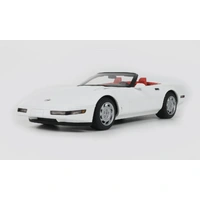 GT Spirits 1/18 Chevrolet Corvette C4 Convertible Arctic White 1995 Diecast Model Car