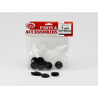 Guillows 1inch Plastic Half Wheels 4pair GUI-113