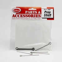 Guillow's 123 2½" x .04" Prop Shaft (4 shafts) Accessories Pack
