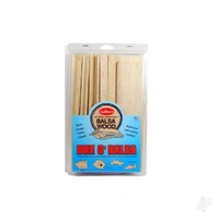Guillow's 14 Box O'Balsa, Small (random sizes, 1 lb box) Accessories Pack