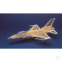 Guillow's F-16 Fighting Falcon Balsa Plane Model Kit