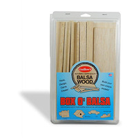 Guillow's 15 Box O'Balsa, Large (random sizes, 3 lb box) Accessories Pack