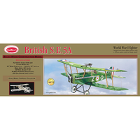Guillow's SE5-A - Laser Cut Balsa Plane Model Kit