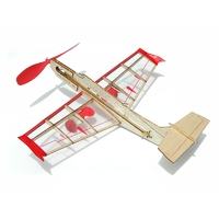 Guillow's Rockstar Jet Build-n-Fly Balsa Plane Model Kit