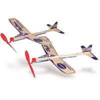 Guillow's Sky Streak Balsa Glider Twin Pack - 2nd Generation