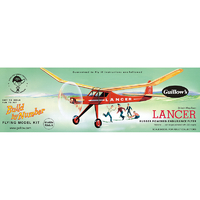 Guillow's Lancer Balsa Plane Model Kit