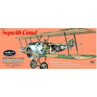 [Scratch and Dent] Guillow's Sopwith Camel Balsa Plane Model Kit