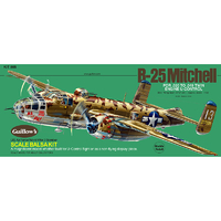 Guillow's 805 B25 Mitchell Balsa Plane Model Kit