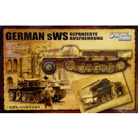 Great Wall 1/35 WWII German SWS Gepanzerte Ausfuehrung Plastic Model Kit L3520