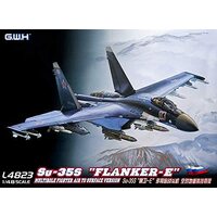 Great Wall 1/48 Su-35S Flanker-E Multirole Fighter Air-to-Surface Plastic Model Kit L4823