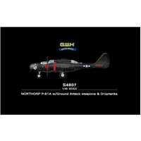 Great Wall 1/48 Northrop P-61A w/Ground Attack weapons & Droptanks Limited Ed. Plastic Model Kit S4807
