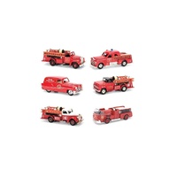 Golden Wheel 1:50 Vintage Fire Trucks Assorted Singles