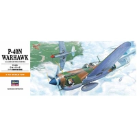 Hasegawa 1/72 P-40N Warhawk 00139 Plastic Model Kit