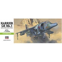 Hasegawa 1/72 Harrier GR. Mk.3 Plastic Model Kit