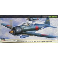Hasegawa 1/72 Mitsubishi A6M5c Zero Fighter Type 52 Hei '303rd Fighter Squadron' Plastic Model Kit
