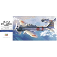 Hasegawa 1/72 A6M2 Zero Fighter Type 21 (Zeke) 00451 Plastic Model Kit