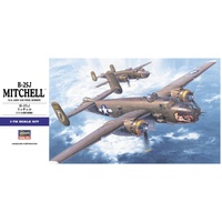 Hasegawa 1/72 B-25J Mitchell 00546 Plastic Model Kit