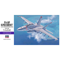 Hasegawa 1/72 F/A-18F Super Hornet Ltd Ed Plastic Model Kit w/ RAAF 1 Sqn Decals Included