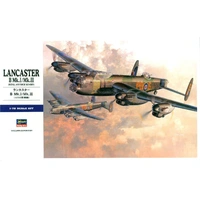 Hasegawa 1/72 LANCASTER B. Mk.I/Mk.III (w/ RAAF Decals) Plastic Model Kit