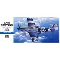 Hasegawa 1/72 P-51D Mustang 01455 Plastic Model Kit