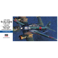 Hasegawa 1/72 MITSUBISHI A6M3 ZERO FIGHTER TYPE 22/32 Plastic Model Kit