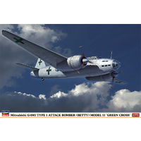 Hasegawa 1/72 Mitsubishi G4M1 Type 1 Attack Bomber (Betty) 02167 Plastic Model Kit
