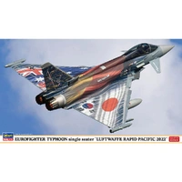 Hasegawa 1/72 Eurofighter Typhoon Single Seater Luftwaffe Rapid Plastic Model Kit
