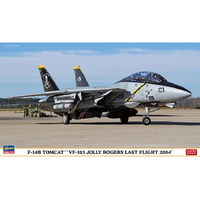 Hasegawa 1/72 F-14B Tomcat - VF-103 Jolly Rogers Last Flight 2004 Model Plane Plastic Model Kit