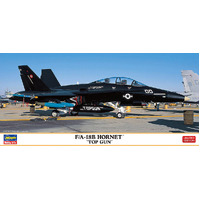 Hasegawa 1/72 F/A-18B Hornet - Top Gun Edition Model Plane Plastic Model Kit