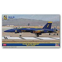 Hasegawa 1/72 F/A-18E Super Hornet "Blue Angels" (Bonus Emblem Patch Included) Plastic Model Kit