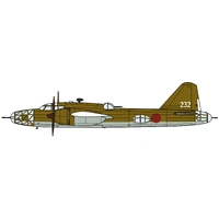 Hasegawa 1/72 Mitsubishi KI67 Type 4 Heavy Bomber Hiryu (Peggy) "4Th Training Flight Unit" Plastic Model Kit