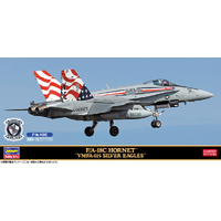 Hasegawa 1/24 F/A-18C Hornet "VMFA-115 Silver Eagles" (Bonus Emblem Patch Included.) Plastic Model Kit