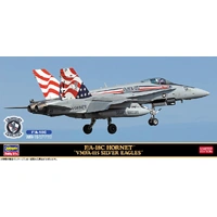 Hasegawa 1/24 F/A-18C Hornet "VMFA-115 Silver Eagles" (Bonus Emblem Patch Included.) Plastic Model Kit
