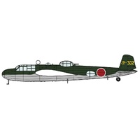 Hasegawa 1/72 Mitsubishi G3M2/G3M3 Type 96 Attack Bomber (Nell) Model 22/23 "Miyazaki Flying Group" Plastic Model Kit