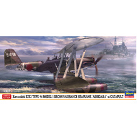 Hasegawa 1/72 Kawanishi E7K1 Type 94 Model 1 Reconnaissance Seaplane "Ashigara" w/Catapult  Plastic Model Kit