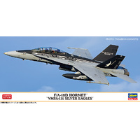 Hasegawa 1/72 F/A-18D Hornet "VMFA-115 Silver Eagles" Plastic Model Kit