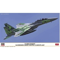 Hasegawa 1/72 F-15DJ Eagle "Aggressor Green Digital Camouflage" Plastic Model Kit
