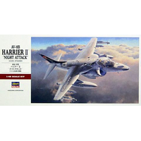 Hasegawa 1/48 AV-8B Harrier II "Night Attack" Plastic Model Kit