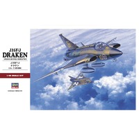 Hasegawa 1/48 J35F/J Draken Plastic Model Kit