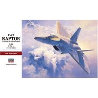 Hasegawa 1/48 F-22 Raptor Plastic Model Kit