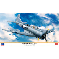 Hasegawa 1/48 SBD-3 DAUNTLESS "Battle of MIDWAY" Model Kit