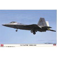 Hasegawa 1/48 F-22 Raptor "Hawaii Ang" Plastic Model Kit