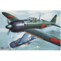 Hasegawa 1/32 A6M5C Zero Fighter Type 52 (Zeke) (Old Kit) Plastic Model Kit