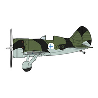 Hasegawa 1/32 Polikarpov I-16 Finnish Air Force 08254 Plastic Model Kit