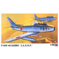 Hasegawa 1/32 F-86F-40 Sabre "J.A.S.D.F." Plastic Model Kit