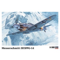 Hasegawa 1/32 Messerschmitt Bf109G-14 Plastic Model Kit